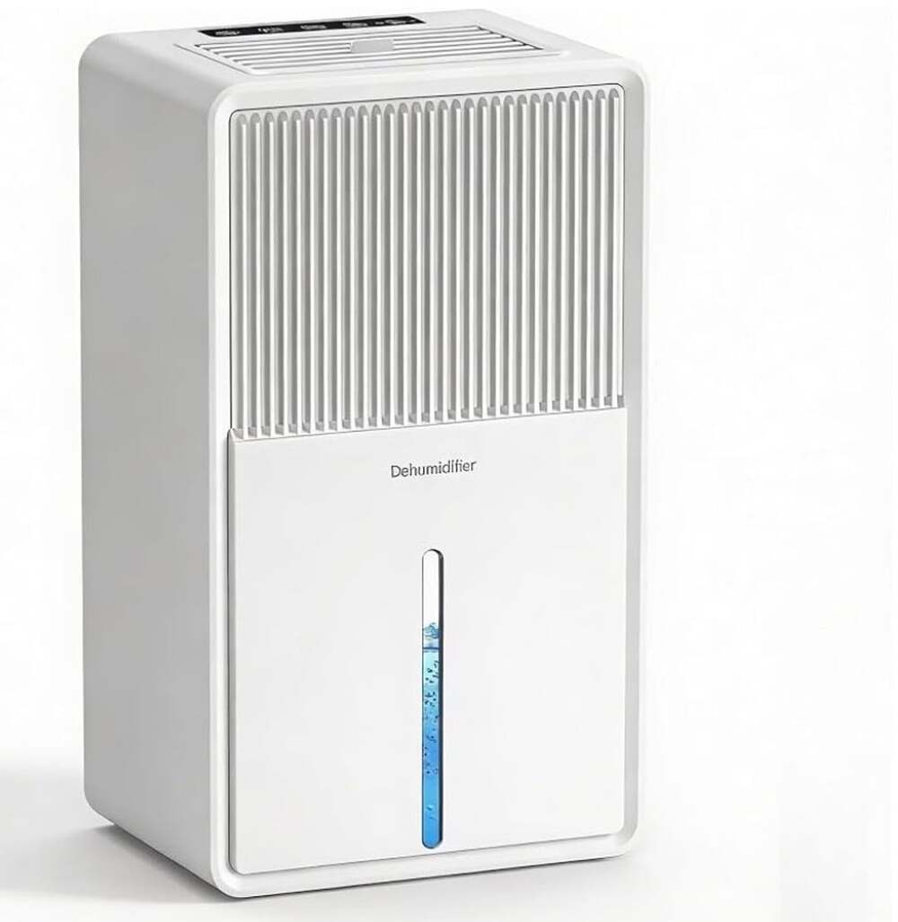 Lonxfy 101OZ Dehumidifier For Home White